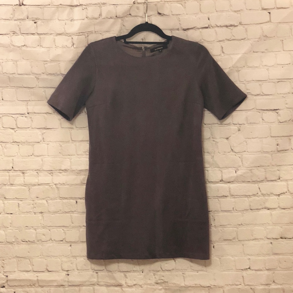 Grey T-shirt Dress